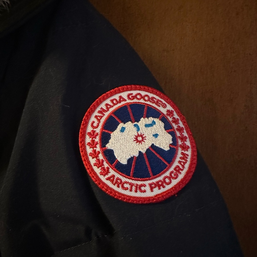 Canada Goose Shelburne Parka Admiral Blue_Fusion Fit_Medium_NWT - Picture 7 of 8